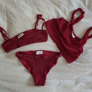 YouSwim Verve & Poise + Standard Waist (Rosso)